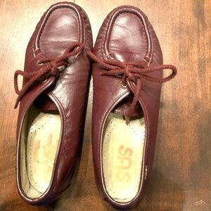 SAS Burgundy Loafer Sneakers 8.5